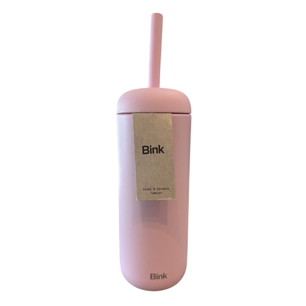 NWT Bink Insulated Straw Tumbler, Oyster, 21 oz